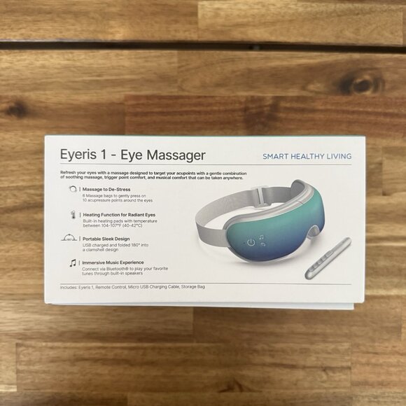 RENPHO Eyeris 1 Eye Face Massager w/ Heat Sleep Mask Migraine Relief Bluetooth + - Picture 3 of 16